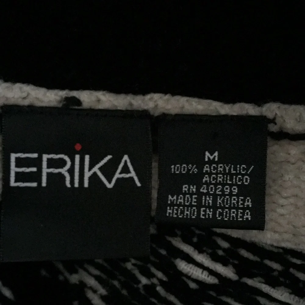 Vintage Erika Fair Isle Turtleneck Sweater Size L